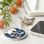 Dag van de inauguratie van Barack Obama Sleutelhanger (Zijkant)