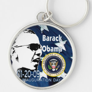 Dag van de inauguratie van Barack Obama Sleutelhanger