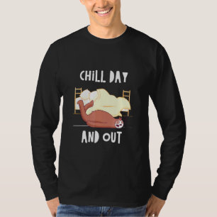 Dag van de koude en Slote Dag van de Rest Dag van T-shirt