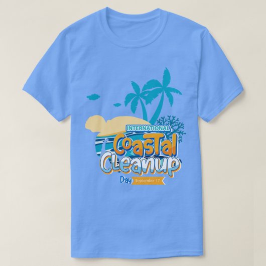 Dag van de kustschoonmaak t-shirt (Design voorkant)