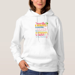 Dag van de leraar Verbazingende Leraar Hoodie