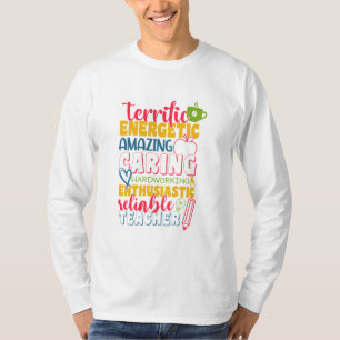 Dag van de leraar Verbazingende Leraar T-shirt