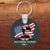 Dag van de Nationale Garde Sleutelhanger (Voorkant)