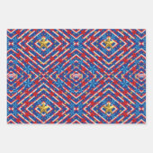 Dag van de Patriottische Arbeid Inpakpapier Vel (Voorkant 3)