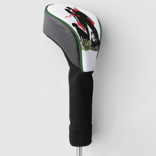 Dag van de Romance Zazzle Golfheadcover (Schuin)