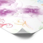 Dag van de schedel met de dode suiker - Heldere mu Poster (Hoek)