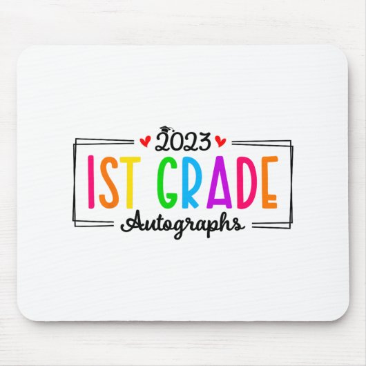 Dag van de School 2023 Handtekening 1e klas Afstud Muismat (Voorkant)