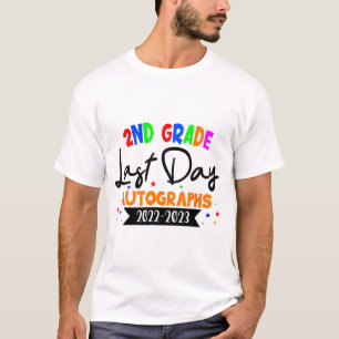 Dag van de School 2023 Handtekening 2e klas Afstud T-shirt