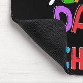 Dag van de school geschenken voor kinderen school  muismat (Hoek)