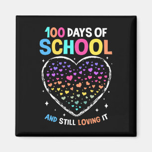 Dag van de School Jongens Meisjes 100 dagen van de Magneet
