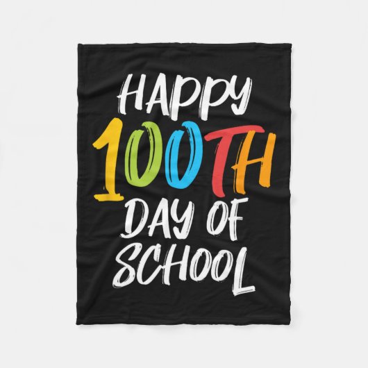 Dag van de school leraar jongens meisjes Kinder Ha Fleece Deken (Voorkant)