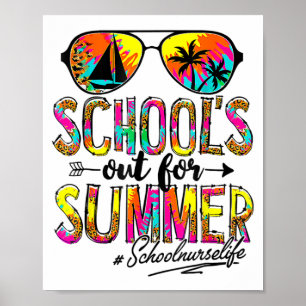 Dag van de school Scholen Uit Voor Zomer School Ve Poster