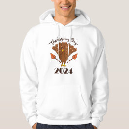 Dag van de Thanksgiving 2024 Hoodie