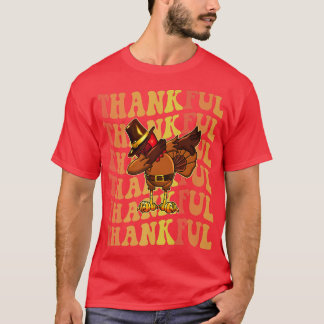 Dag van de Thanksgiving Turkije Dankjewel T-shirt