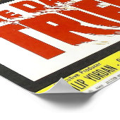 Dag van de triffids - horrorfilm poster (Hoek)