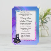 Dag van de uitnodiging tot het uitzenden van het d (Staand voorkant)