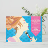 Dag van de Uitnodiging van Beauty Spa (Staand voorkant)