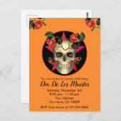 Dag van de uitnodiging van de dode schedelpartij (Voorkant / Achterkant)