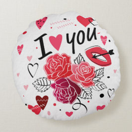 dag van de valentijn rond kussen