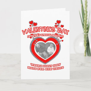 Dag van de Valentijn van een Man Feestdagen Kaart