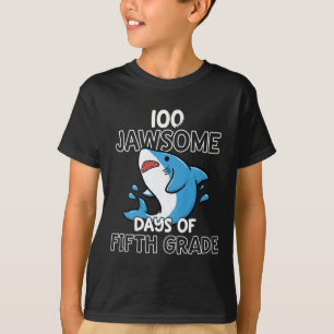 Dag van de vijfde klas voor elke Suden Shark T-shirt