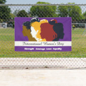 Dag van de vrouw 8 maart 2025 spandoek (Insitu)