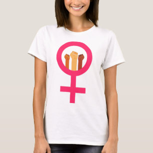 Dag van de vrouw 8 maart t-shirt