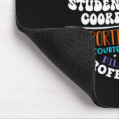 Dag van de waardering voor studentondersteuningsco muismat (Hoek)