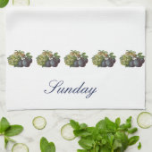 Dag van de Weekhanddoek - zondag Theedoek (Gevouwen)