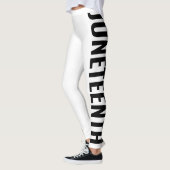Dag van de witte en zwarte vrijheid 19 juni leggings (Links)
