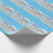 Dag van de wolken cadeaupapier (Hoek)