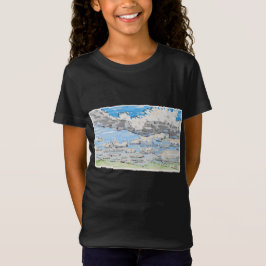 Dag van de wolken t-shirt