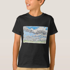 Dag van de wolken t-shirt