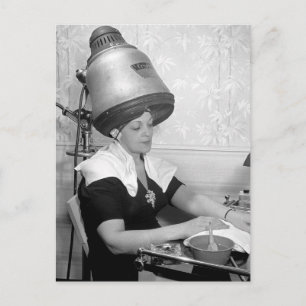 Dag van Glamor  Beauty Parlor New York City Briefkaart