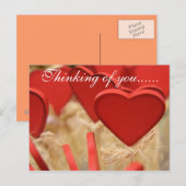 DAG VAN HAPPY VALENTINE FEESTDAGENKAART (Voorkant / Achterkant)