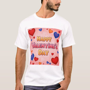 DAG VAN HAPPY VALENTINE T-SHIRT