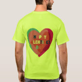 DAG VAN HAPPY VALENTINE T-SHIRT (Achterkant)