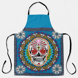 Dag van het Dead All-Over Print Apron Schort