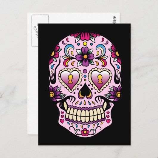 Dag van het dode Briefkaart (Voorkant / Achterkant)