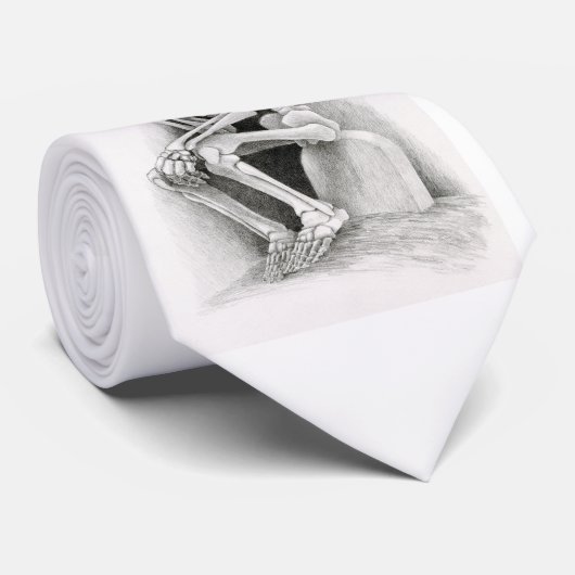 Dag van het dode denker Stropdas (Opgerold)