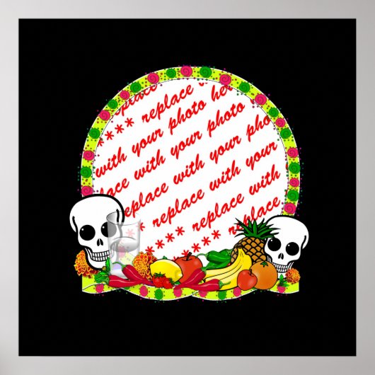 Dag van het dode Foto Lijst Poster (Voorkant)