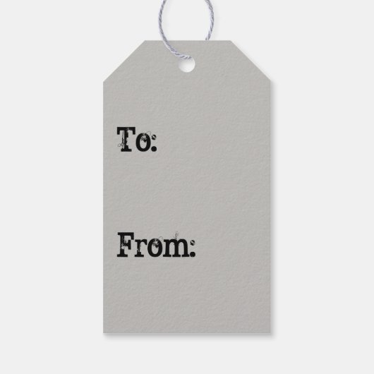 Dag van het dode geschenk labels cadeaulabel (Achterkant)