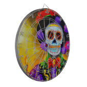Dag van het Dode Man (1) Dartbord (Voorkant Links)
