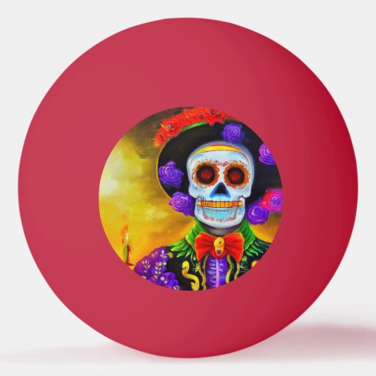 Dag van het Dode Man (1) Pingpongballen (Voorkant)
