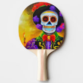 Dag van het Dode Man (1) Tafeltennisbatje (Achterkant)