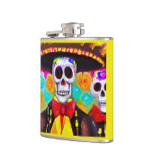 Dag van het Dode Man 2 Heupfles (Links)