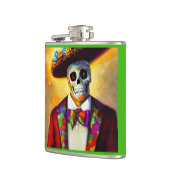 Dag van het Dode Man 3 Heupfles (Links)