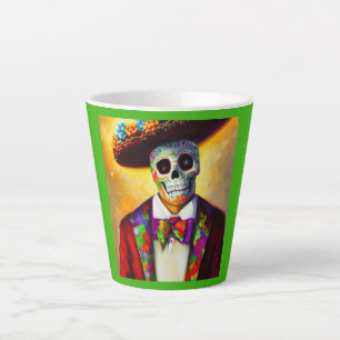 Dag van het Dode Man 3 Latte Mok