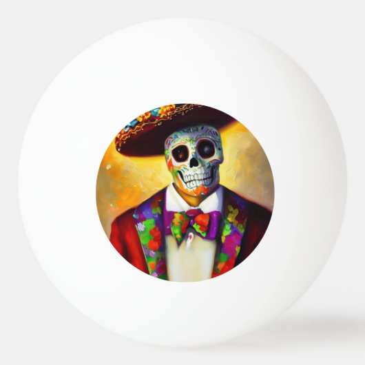 Dag van het Dode Man (3) Pingpongballen (Voorkant)