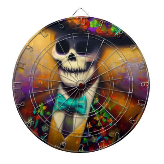 Dag van het Dode Man (4) Dartbord (Voorkant)